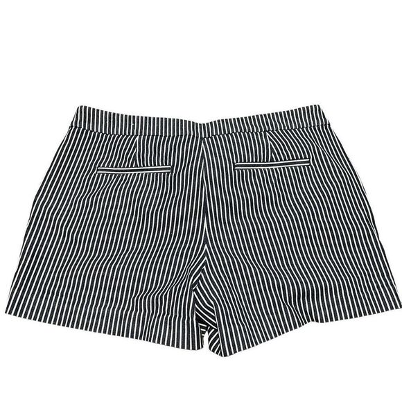 LOFT Nautical The Riviera Blue & White Striped Short Size 10 - Picture 3 of 10